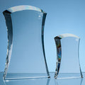 15.5cm Optical Crystal Caledonian Arch Award