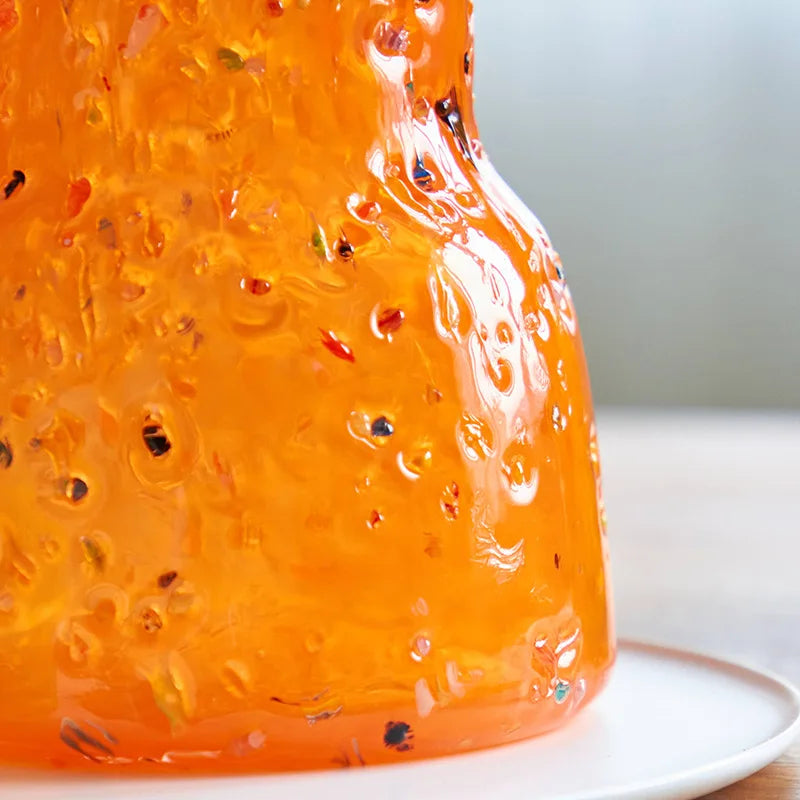 Confetti Pop Textured Glass Vase
