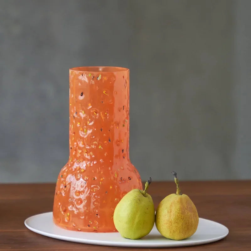 Confetti Pop Textured Glass Vase