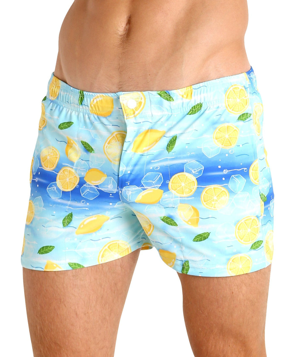 LASC Malibu Swim Shorts -Iced Lemonade