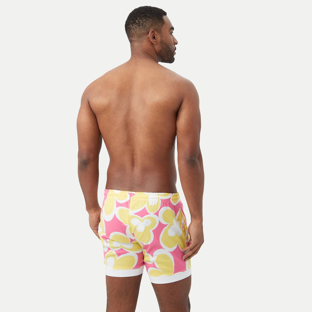 Mr. Turk Hermosa Board Short - Palm Bay Floral Print