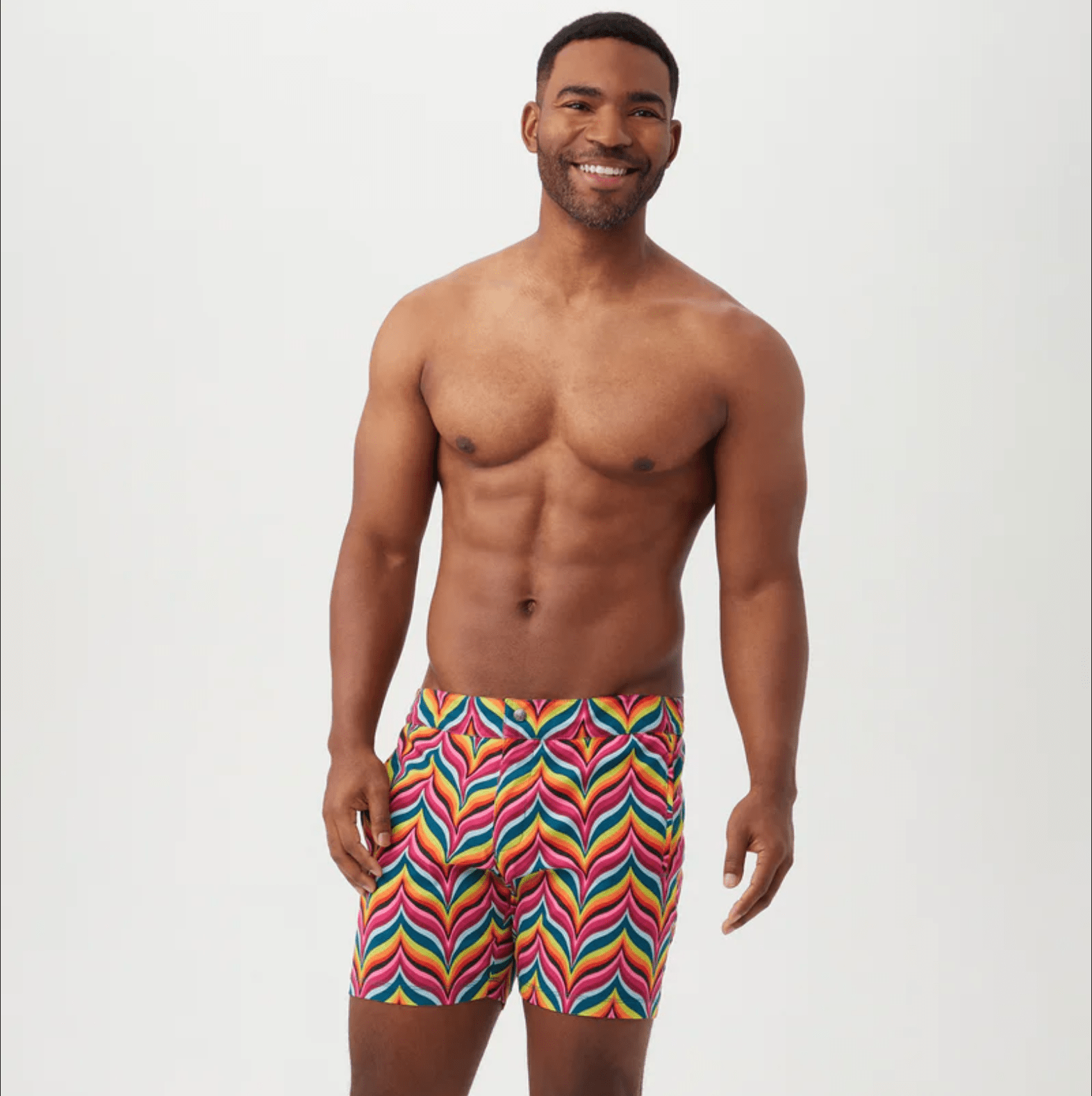 Mr. Turk Honolulu Board Short - Chelsea Chevron Print