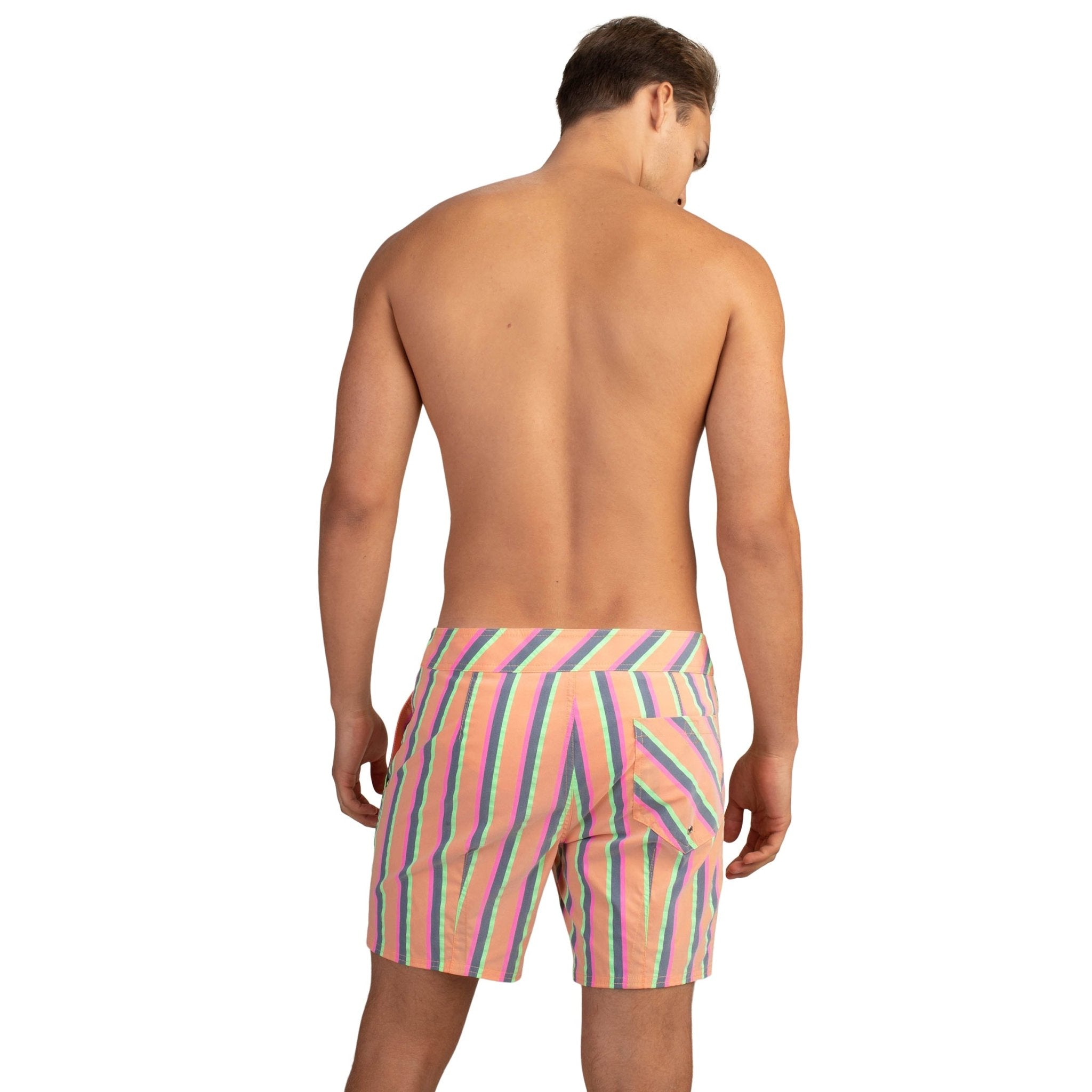 Mr. Turk San Simeon Swim Trunks M199103 - Orange