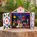 Nativity-Themed Retablo - Night in Bethlehem
