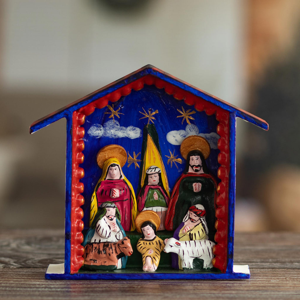 Nativity scene - Blessed Are Those Who Come