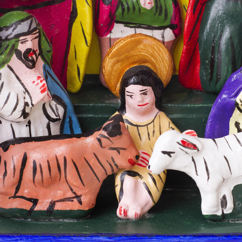 Nativity scene - Blessed Are Those Who Come