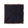 Men's Silk 'Signature Stripe' Pocket Square | Black