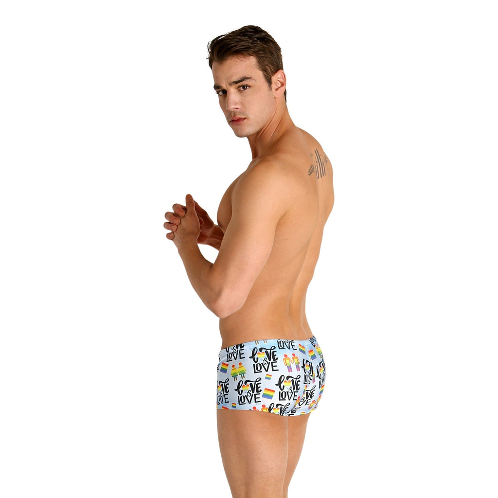 Rick Majors Love is Love Low Rise Swim Trunks